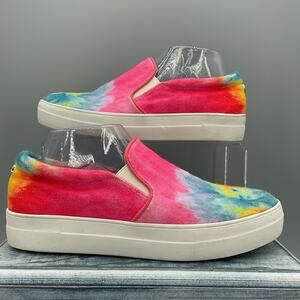Steve Madden Women’s Gills Fashion Sneaker Tie-dye Size 9.5M